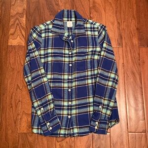 J.Crew flannel shirt; The boy shirt size 00